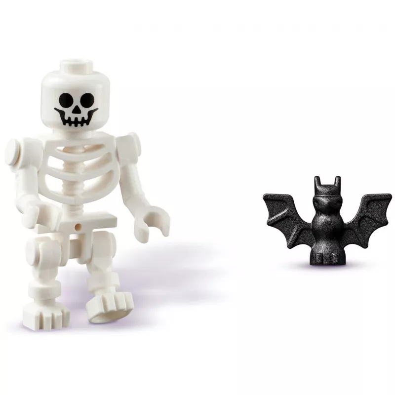 Construction toy LEGO Iconic Halloween Barn 40721 set, 205 pieces, 1 minifigure, 140×170×60 mm