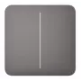 Button Ajax SoloButton 2-gang Grey 82.8mm