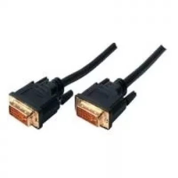 DVI-D/DVI-D Cable Black ShiverPeaks 10m