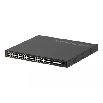 NETGEAR GSM4248P-100EUS network switch Managed L2/L3/L4 Gigabit Ethernet (10/100/1000) Power over Ethernet (PoE) Black
