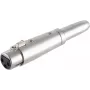 XLR to 6.3 mm Stereo Adapter ShiverPeaks 55051 — balanced XLR to 6.3 mm TRS adapter