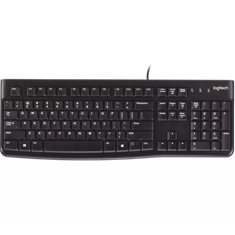 Keyboard K120 For Business Blk - Heb - EMEA-914