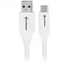 USB 3.2 Gen 2 Cable, USB-A Plug > USB-C Plug (White, 1 Meter)