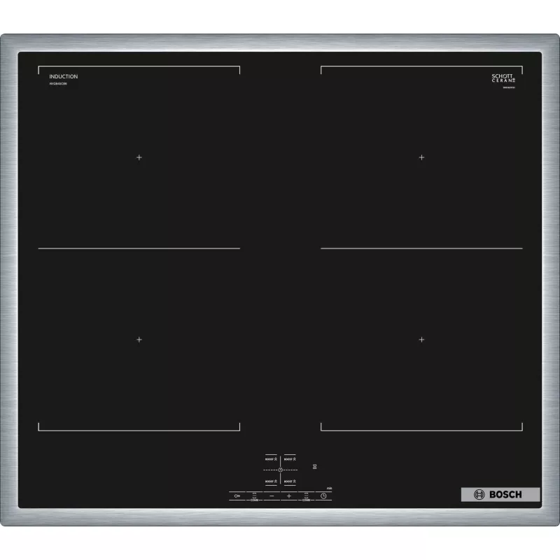 Bosch HEG578BB4 + NVQ645CB6E cooking appliance set Zone induction hob Electric