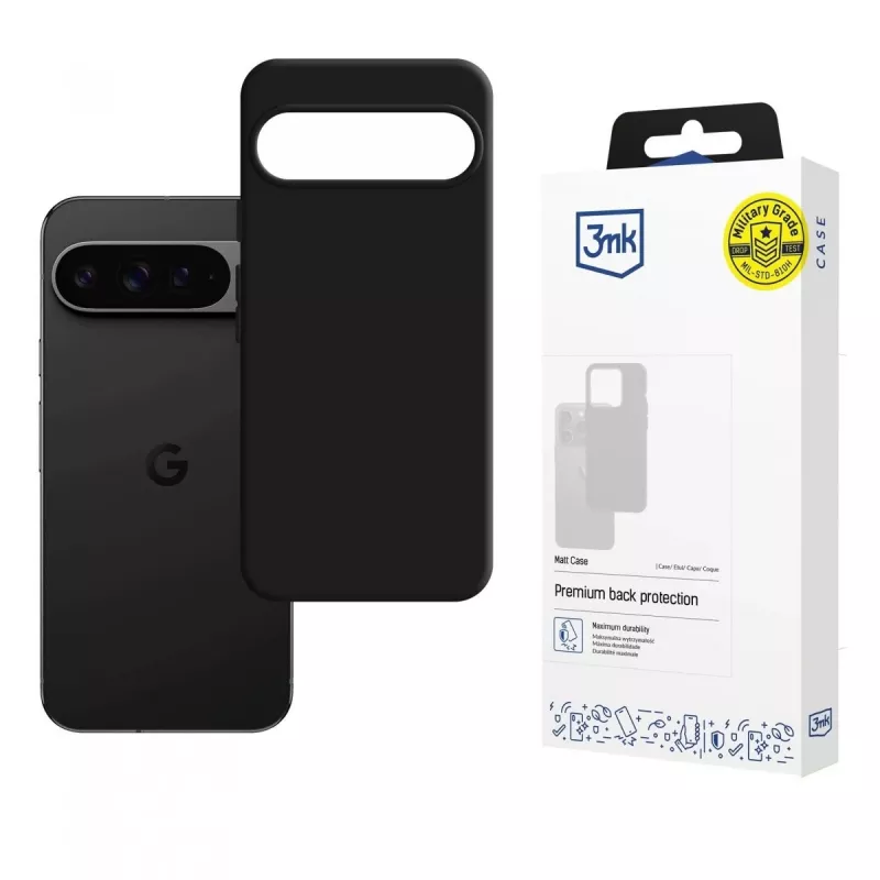 Protective phone case 3MK Matt Case for Google Pixel 10 Pro XL – slim durable matte finish