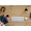 Logitech Signature MK650 for Business - Keyboard-and-Mouse-Set - Wireless - 2.4 GHz, Bluetooth LE - QWERTZ - Czech - Off-White