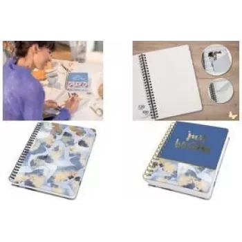 Spiral Notebook Sigel A5 JN627 — 80 sheets, A5 spiral-bound notebook