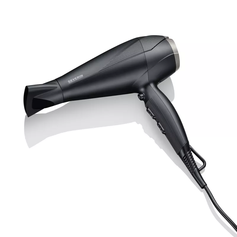Severin HT 0167 Hair Dryer, 2300 W, Black/Silver