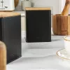 Bread Bin Set Salter BW129001EU7 Black 4-piece – storage containers for bread and baked goods