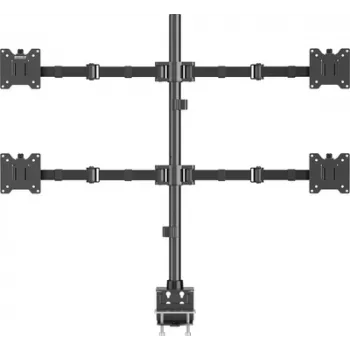 SpeaKa Professional SP-MM-541 4-way Monitor-Desk Mount 43.2 cm 17 - 88.9 35 Black (SP-13383188)