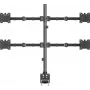 SpeaKa Professional SP-MM-541 4-way Monitor-Desk Mount 43.2 cm 17 - 88.9 35 Black (SP-13383188)