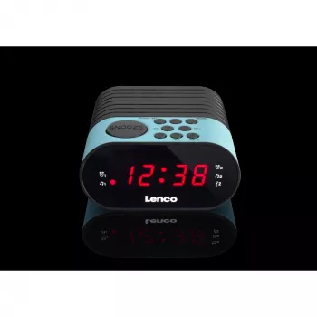 Clock Radio Lenco CR-07 Black Blue