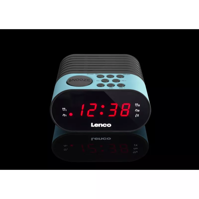 Clock Radio Lenco CR-07 Black Blue