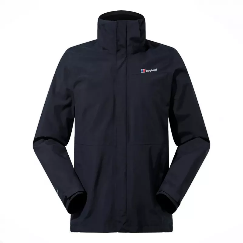 Jacket set Berghaus Deluge Pro 3.0 M + Hillwalker IA Shell M — men’s waterproof outerwear, black