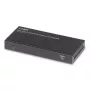 Lindy 150m Cat.6 HDMI 4K60, IR and RS-232 HDBaseT Extender, 3840 x 2160 pixels, AV transmitter & receiver, 150 m, Wired, Black, HDCP