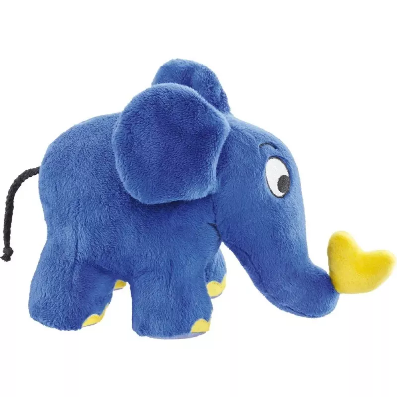 Plush Cuddly Toy by schmidt spiele – The Mouse and Elephant Soft Figures (pair)