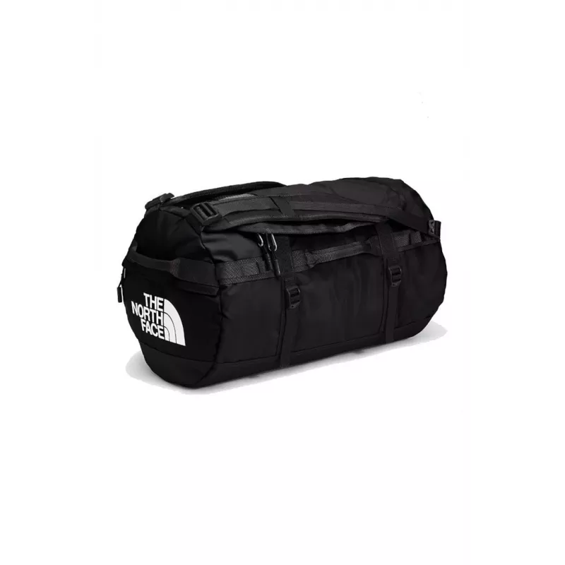 Duffel bag The North Face Base Camp S — 50 L, nylon/polyester, black/white