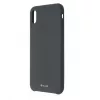 Phone case Tellur Liquid Silicone for iPhone XS Max — Black