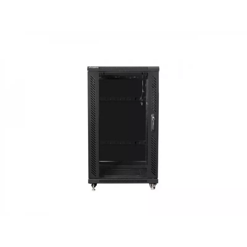 Lanberg FF01-6822-12B rack cabinet 22U Freestanding rack Black