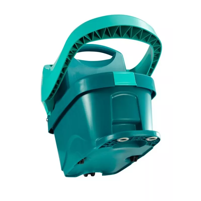 Leifheit Floor Mop Set Dust Wiper Cleaning Tool Professional XL Green with Cart 55096