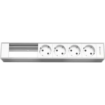 Outlet Box Type F Aluminium Kindermann 7449000304