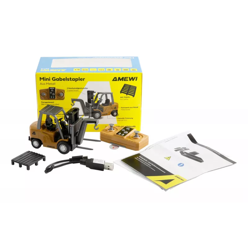 Amewi forklift model Mini 1:64 RTR with LiPo 200mAh battery