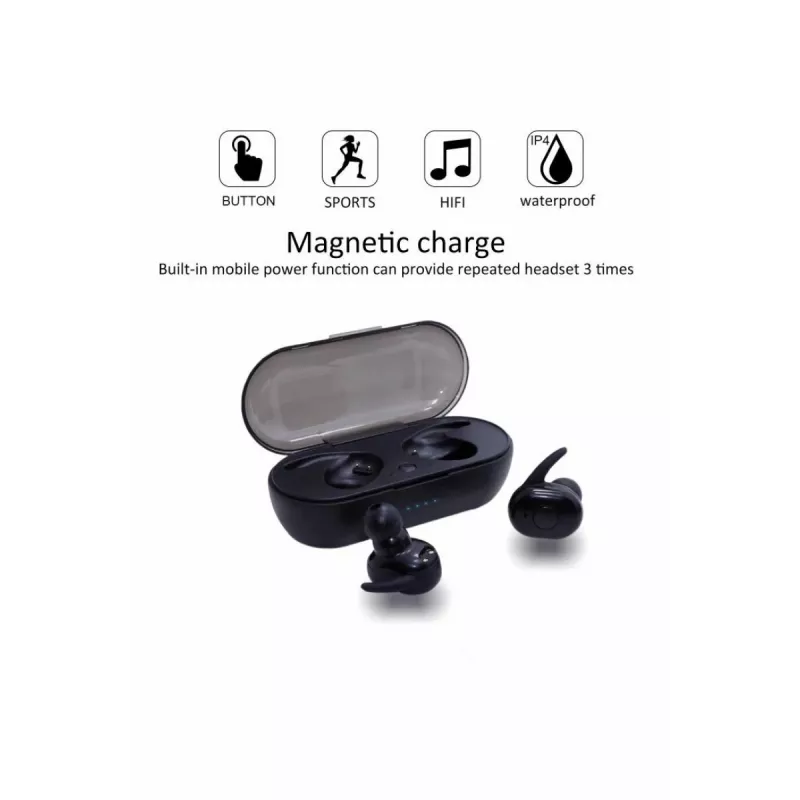 Earbuds V.Silencer Ture Wireless Earbuds black/red