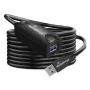 USB A to USB A cable MediaRange MRCS242 USB 3.2 Gen 1 (3.1 Gen 1) 5 m 5 Gbit/s Black