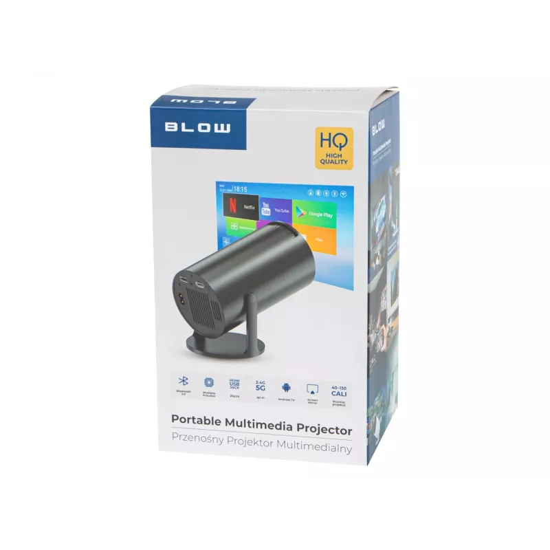 Projector BLOW 79-705 — 720p resolution, 3000 lumens