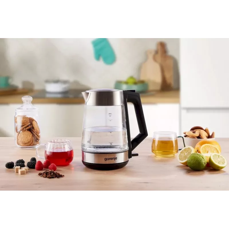 Gorenje K17OGS Kettle, Electric, Capacity 1.7 L, Power 2200 W, Stainless steel | Gorenje