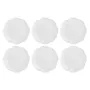 Dinner plates LA PORCELLANA BIANCA set of 6, white porcelain, 26 cm