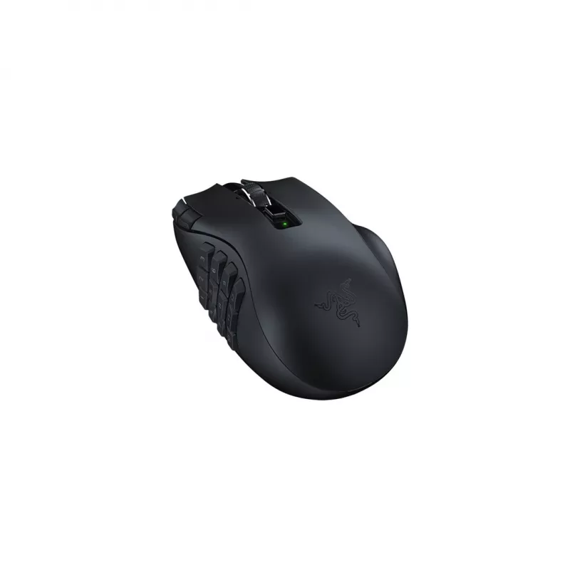 Gaming mouse Razer Naga V2 HyperSpeed RF Wireless + Bluetooth, right-hand, 30000 DPI, optical, black