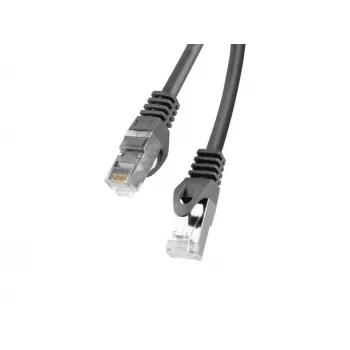 Lanberg Cat6 networking cable RJ-45 to RJ-45 PCF6-10CC-0500-BK, 5 m, F/UTP, 250 MHz, black