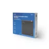 External Slim DVD±RW Drive SAVIO AK-43, USB 2.0, black, supports CD/DVD read/write (24x CD, 8x DVD)