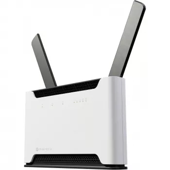 MikroTik Chateau LTE18 - Wireless Router - 5-Port-Switch - GigE, 2,5 GigE - Wi-Fi 5, Wi-Fi 6 - Dual-Band (S53UG+5HAXD2HAXD-TC&EG18-EA)