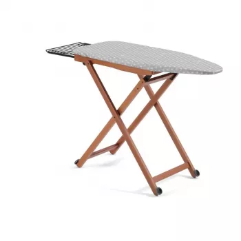 Ironing board ARREDAMENTI STIROLIGHT 135 x 45 cm, brown cover, folding legs