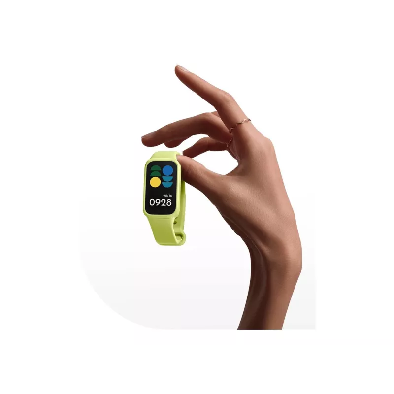 Fitness tracker band Xiaomi 9 Active Green — heart rate monitor, activity tracker, model 70783