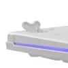 Keyboard and Mouse Combo Baracuda BGC-012 Orca White — white keyboard and mouse set