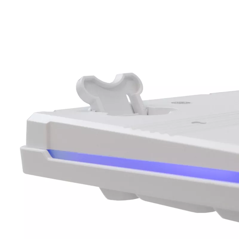 Keyboard and Mouse Combo Baracuda BGC-012 Orca White — white keyboard and mouse set