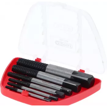 Screw extractor set ks tools 150.1330 — 6-piece