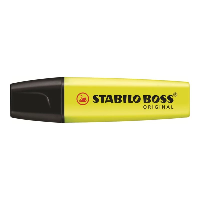 Marker STABILO BOSS ORIGINAL Chisel tip Yellow