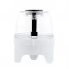 Burr salt and pepper grinder set Adler AD 4449W Steel White, ceramic quern, 150 ml, USB-C rechargeable