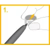 Stylus Tips for Onyx E-Reader Note 3 — Replacement nibs, Black, 5 pieces