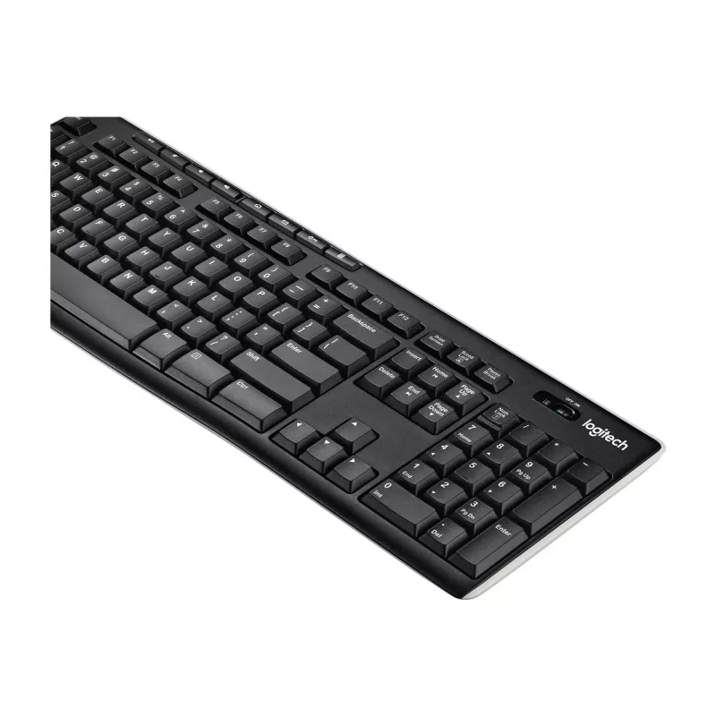 Logitech K270 Wireless Keyboard with Unifying Receiver in Black