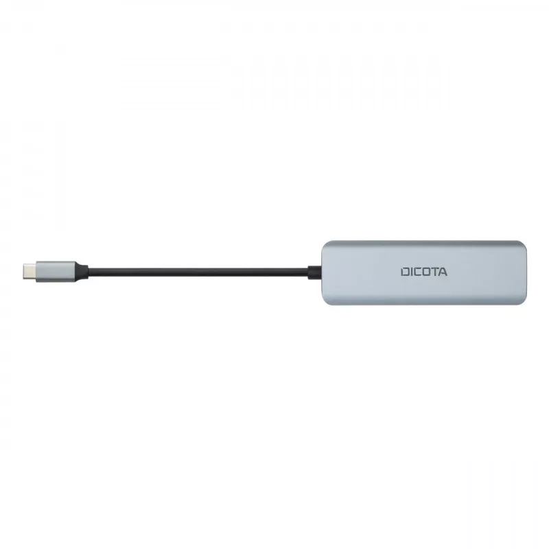 USB Type-C Hub DICOTA D32061 10000 Mbit/s Silver
