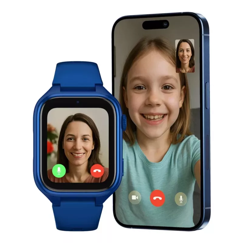 Smartwatch Stelio Junior 4G ST-SWJ101-NB – children's 4G watch, navy blue
