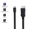 DisplayPort cable Qoltec 50434 1.8 m Mini DisplayPort Black