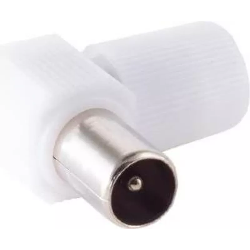 Coaxial Angle Connector ShiverPeaks 82022 — right-angle coax connector