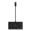 Belkin AVC005BTBK interface hub USB 3.2 Gen 1 (3.1 Gen 1) Type-C Black