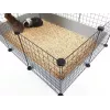 C&C Modular cage 4x2 145 x 75 cm silver